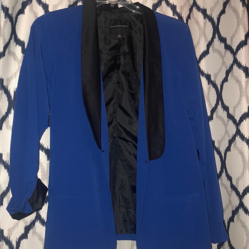 Royal blue blazer